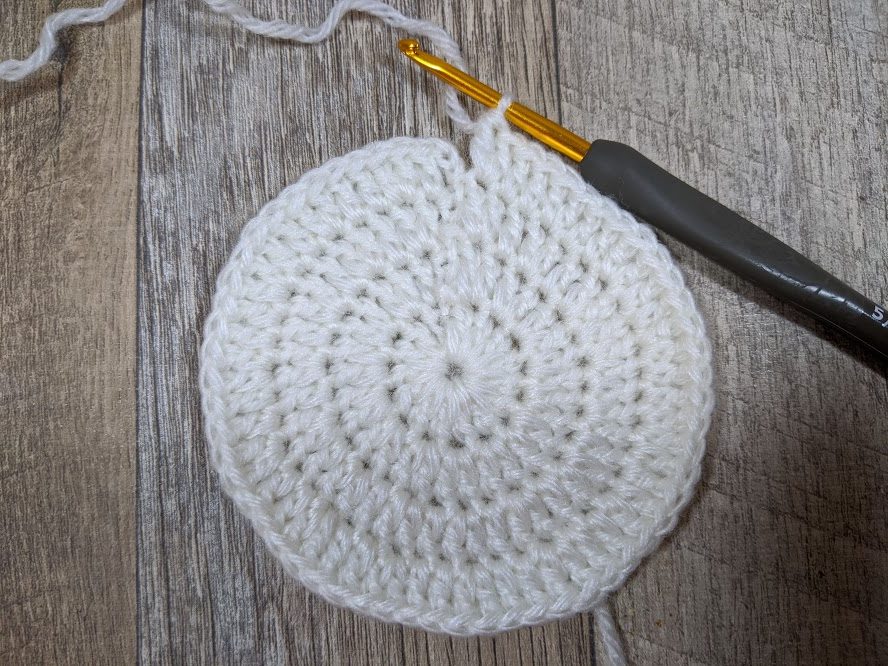 無料編み図 ベビー用かぎ針編みクマ耳帽子の作り方 くまさんビーニー Kitto Ameru キットアメル