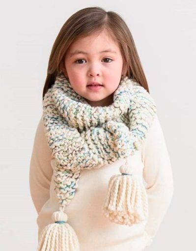 とってもかわいい 手編みの子供マフラーデザイン参考まとめ Kitto Ameru キットアメル