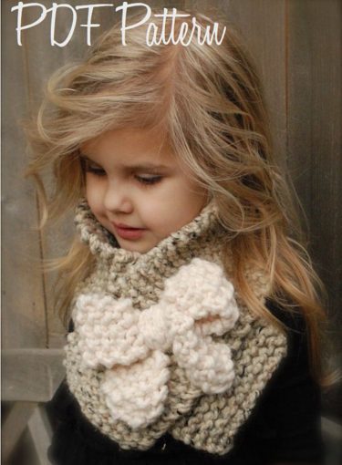 とってもかわいい♡手編みの子供マフラーデザイン参考まとめ | Kitto